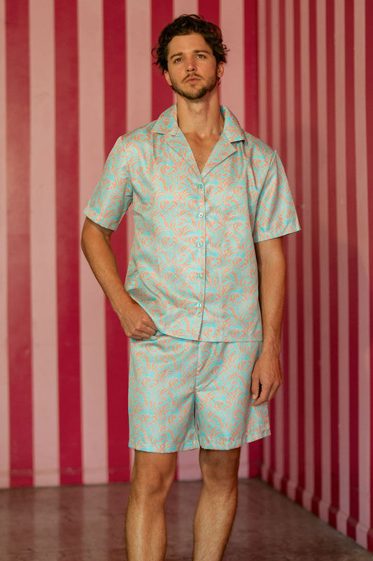 Men's Floral Beach Doll Costume