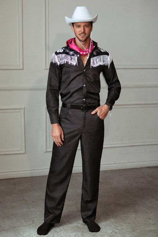 Men's Cowboy Ken Doll Costume