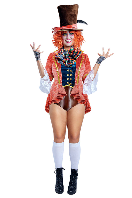 Plus Size Adventurous Hatter Costume