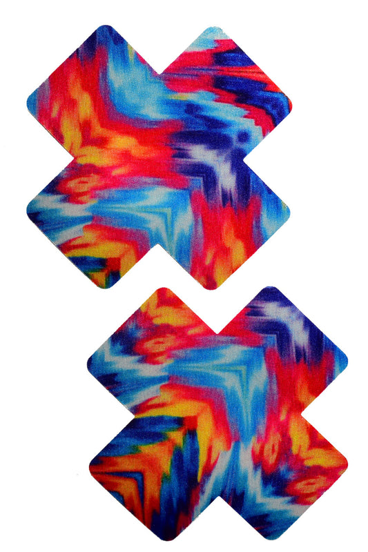 Kaleidoscope Multicolor XX Nipple Pasties