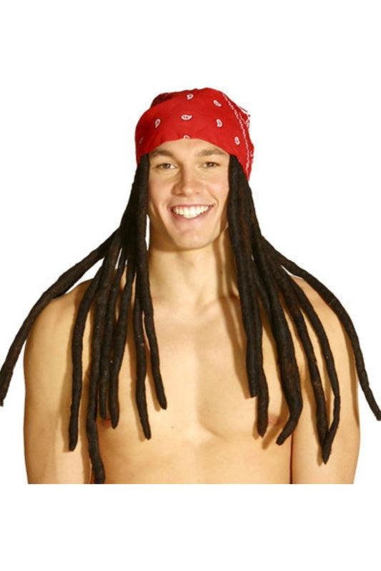 Rasta Bandana With Dreadlocks