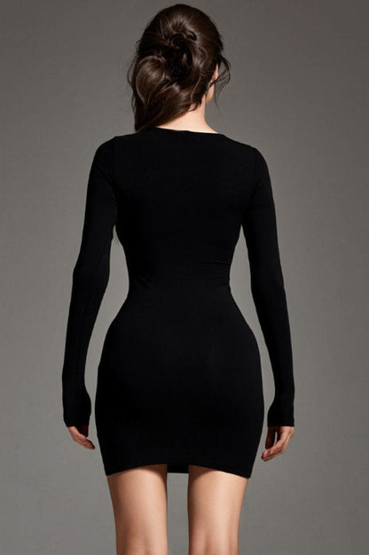 Second Skin Keyhole Dress