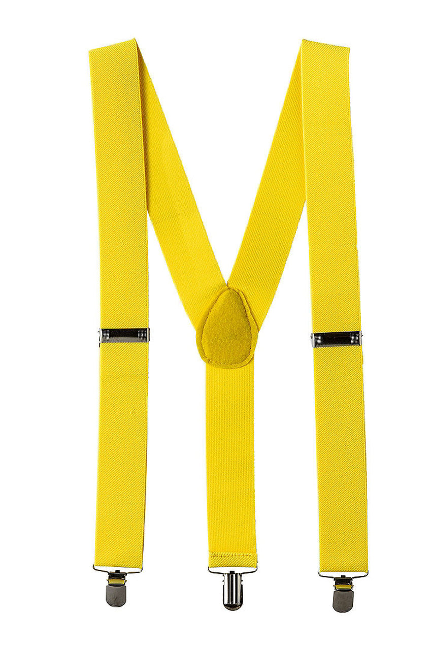 Yellow Costume Suspenders