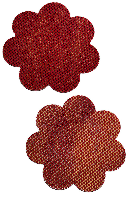 Chrome Petal Nipple Pasties