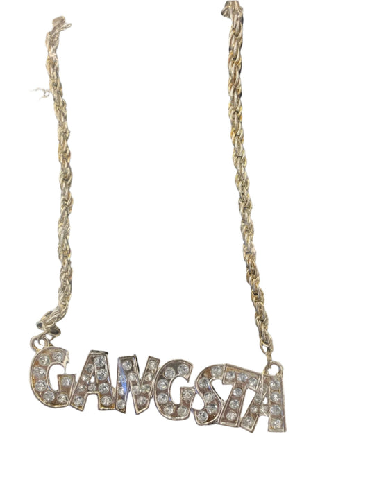 Gangsta Necklace Costume Accessory