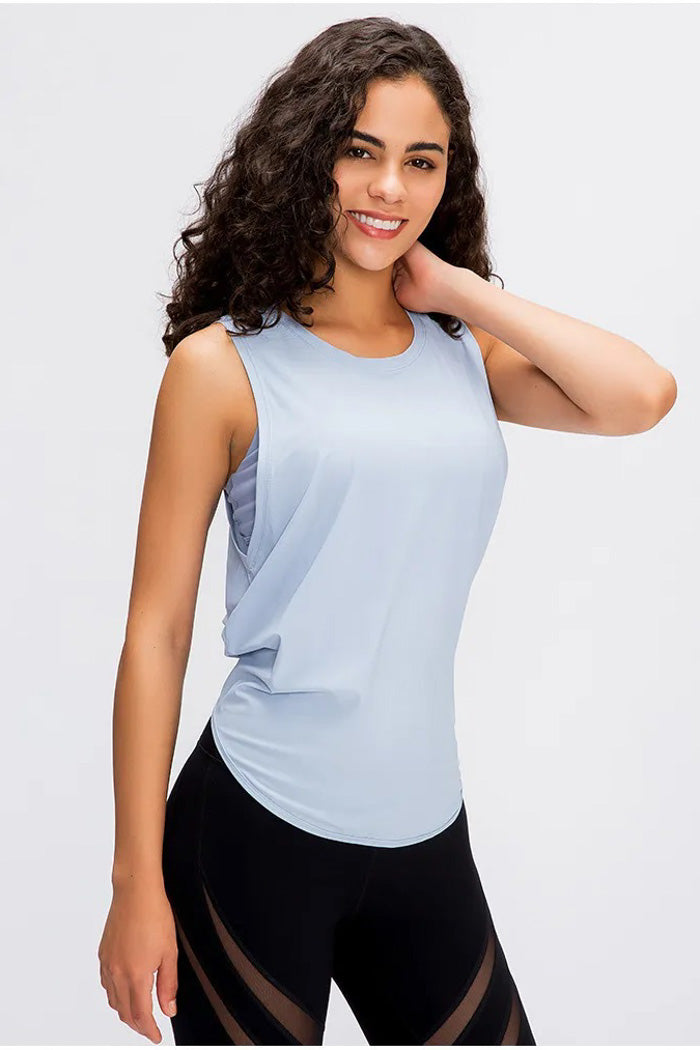 Split Back Tank Top
