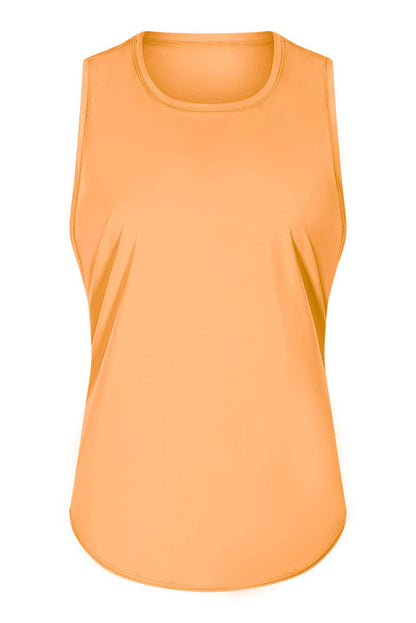 Split Back Tank Top