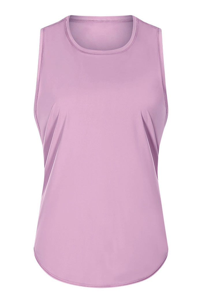 Split Back Tank Top