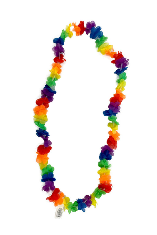 Rainbow Hawaiian Lei Costume Accessory