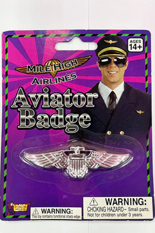 Aviator Badge Costume Accessory