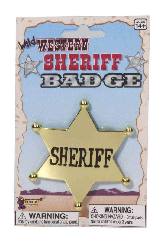 Western Sheriff Badge