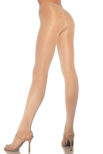Plus Size Opaque Sheer Pantyhose