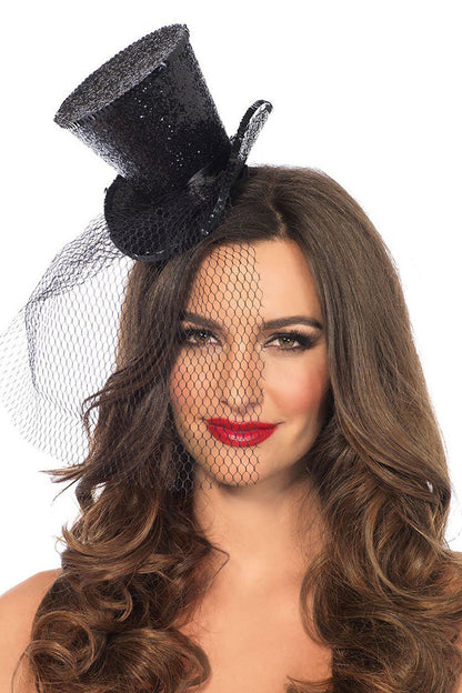 Mini Glitter Top Hat