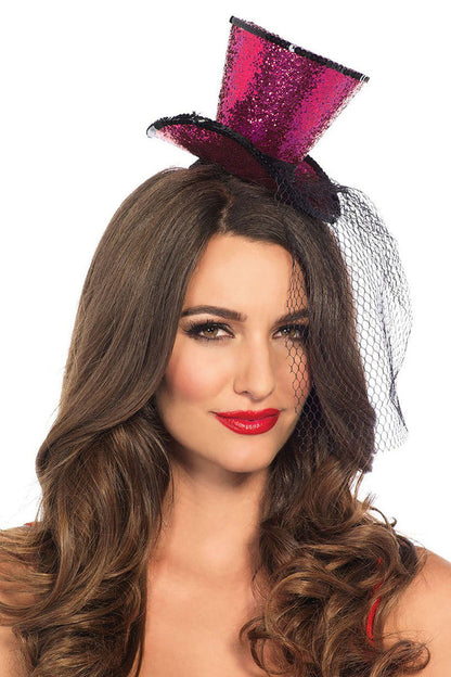 Mini Glitter Top Hat