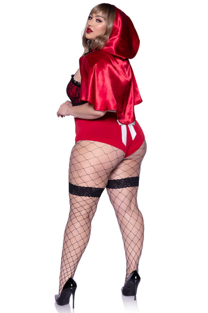 Plus Size Naughty Miss Red Costume