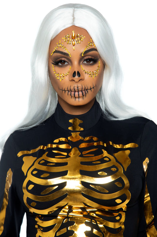 Sugar Skull Face Stickers