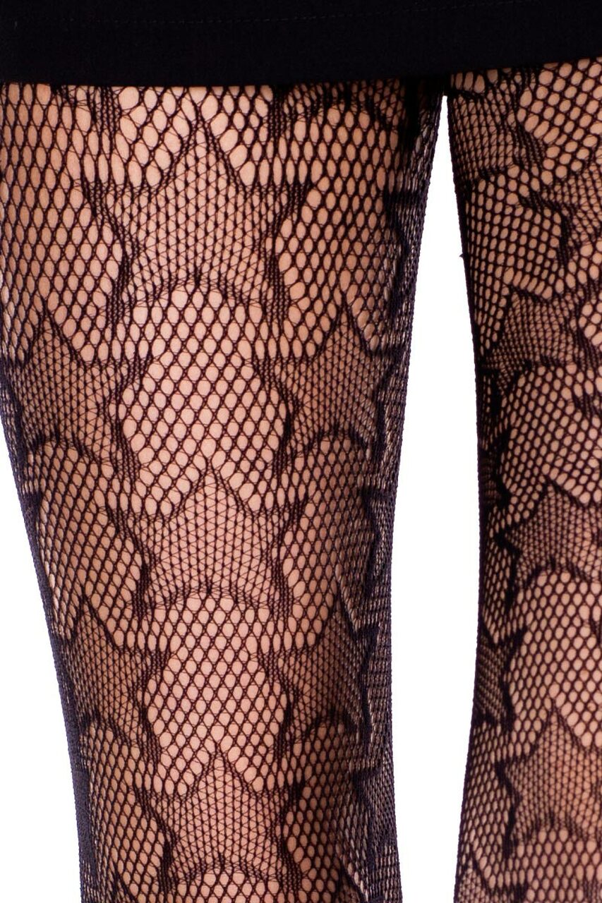 Net and Stars Pantyhose