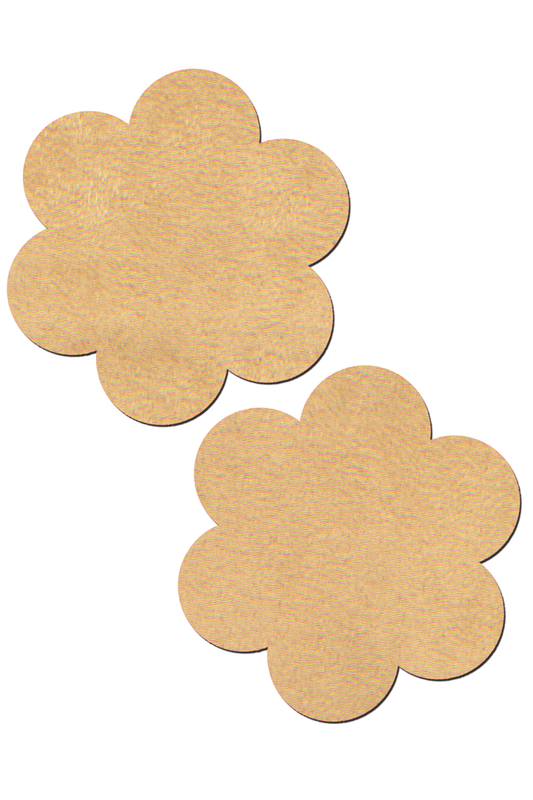 Light Nude Vegan Suede Pasties