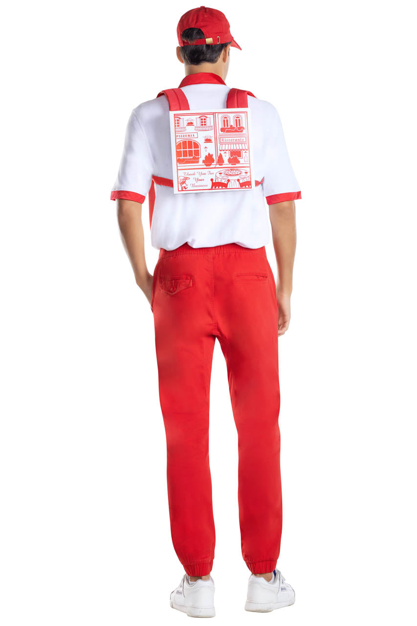 Hot & Delicious Pizza Guy Costume