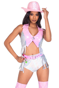 Pink/Silver
