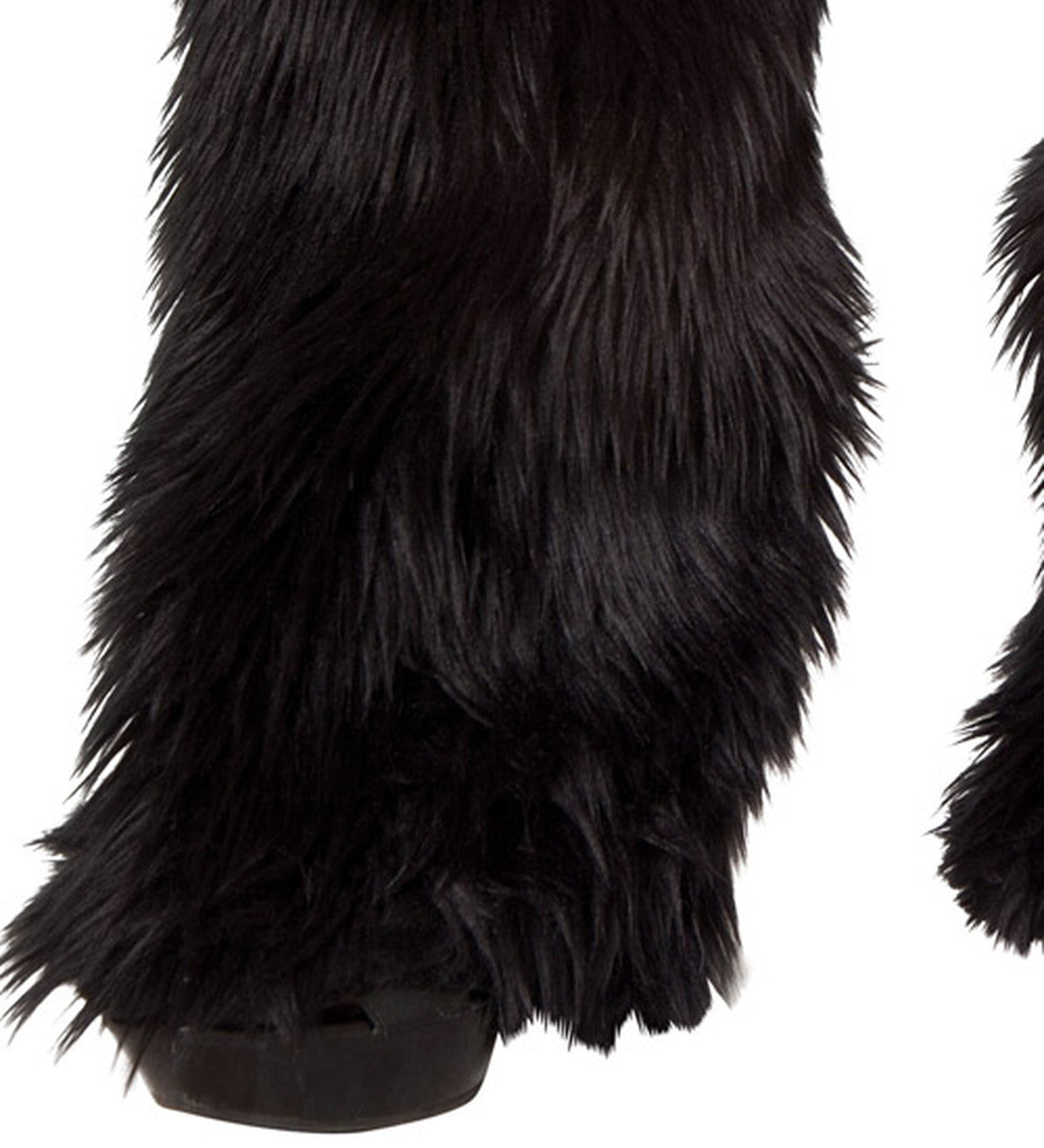 Fur and Rhinestone Leg Warmers