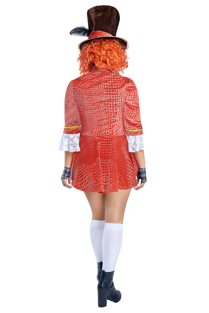 Plus Size Adventurous Hatter Costume