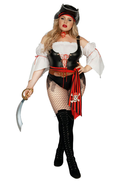 Plus Size Arr Pirate Costume