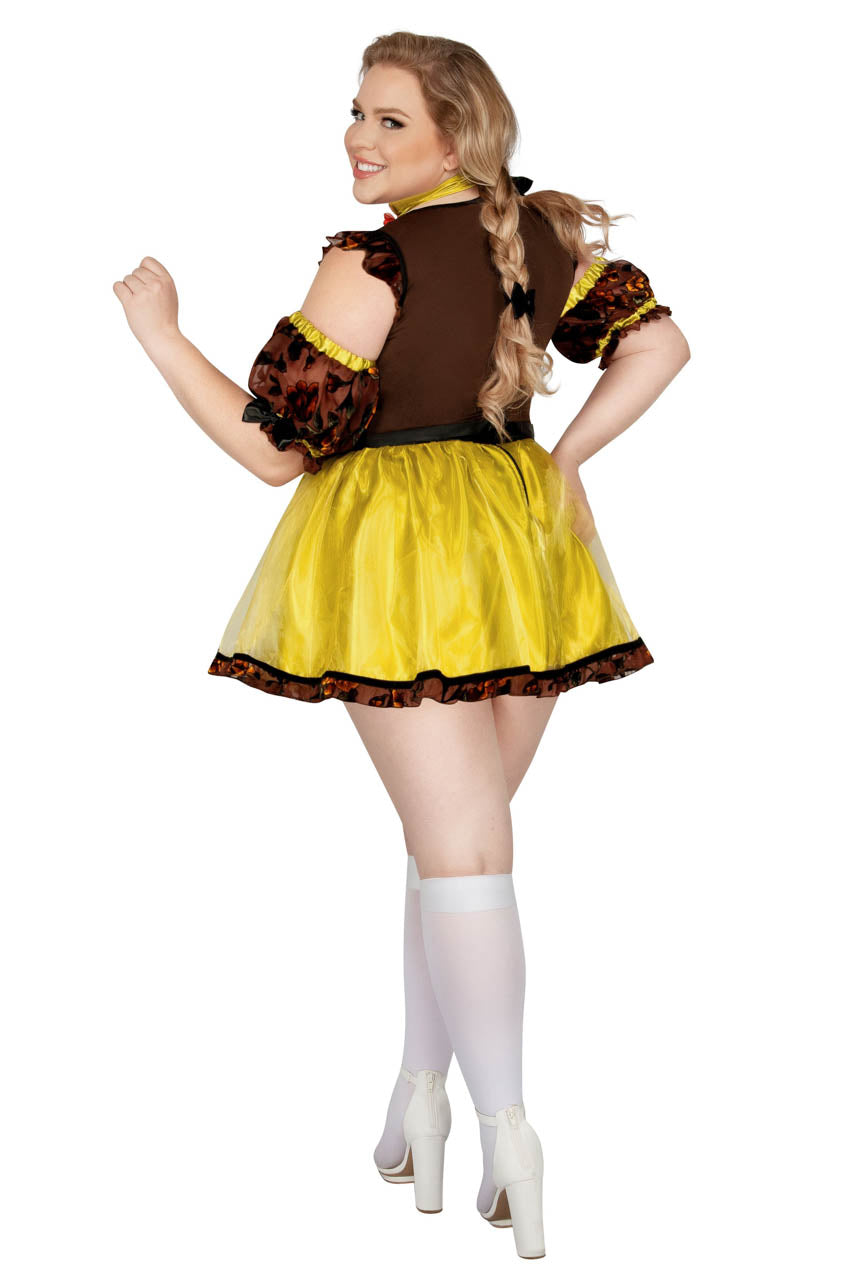 Plus Size Octoberfest Babe Costume
