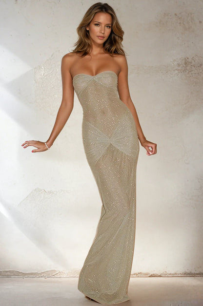 Floor Length Body Mod Maxi Dress