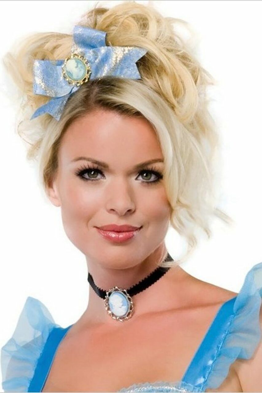 Princess Brocade Hair Bows Accessory