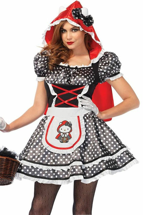 Hello Kitty Red Riding Hood Costume