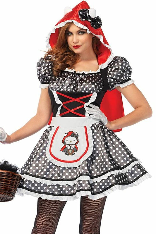 Hello Kitty Red Riding Hood Costume