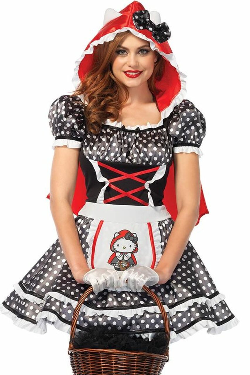 Hello Kitty Red Riding Hood Costume