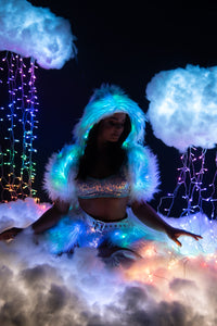 White Fur/ White Lights