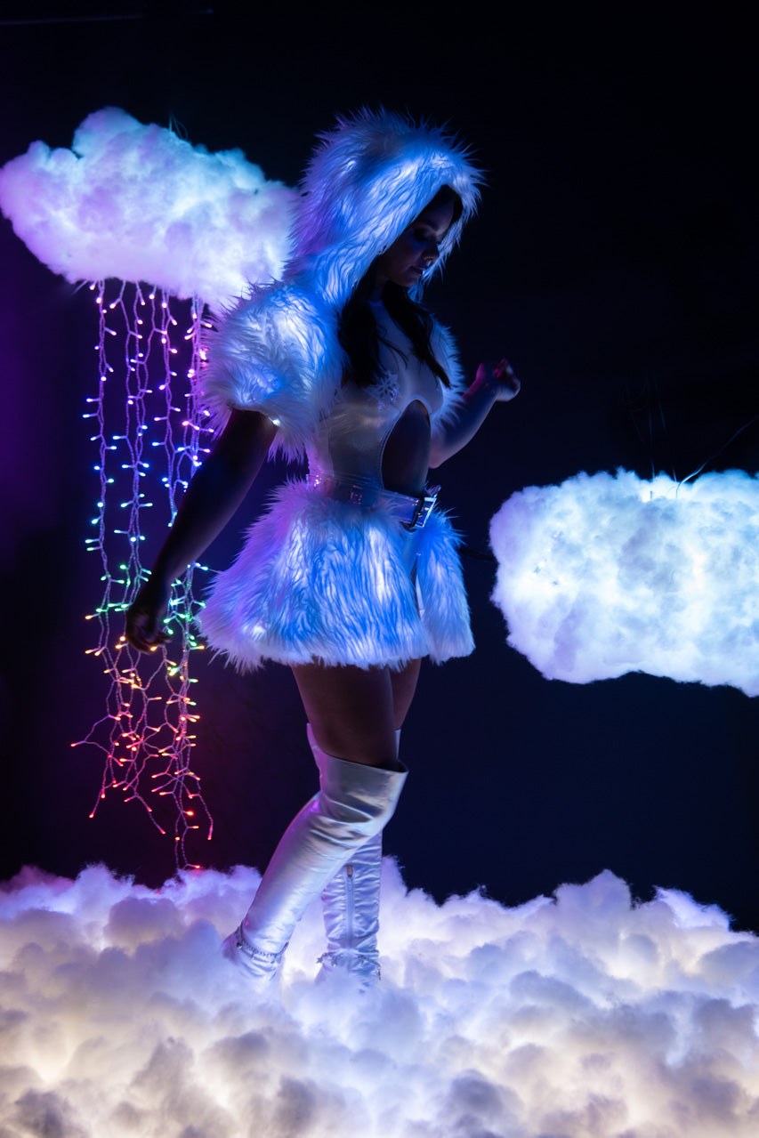 Light Up Hooded Shrug